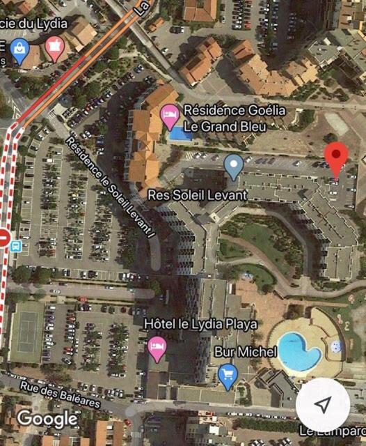 Apartament Chez Francoise Le Barcarès Zewnętrze zdjęcie